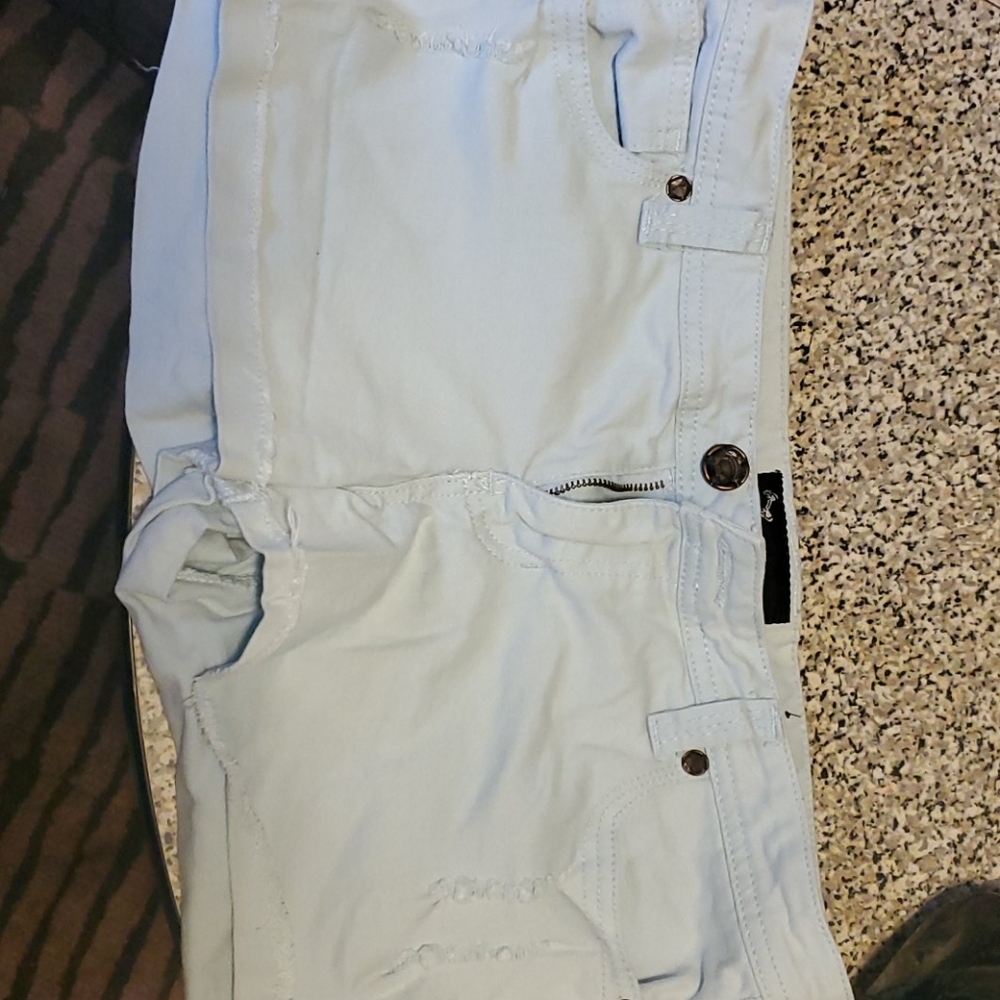Brand new never worn light blue daisy dukes 💙